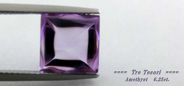 アメシスト☆シュガーローフ10mm☆6.25ct.