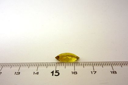 ザンビア産カナリートルマリン☆マーキス14x7.5mm☆3.02ct.