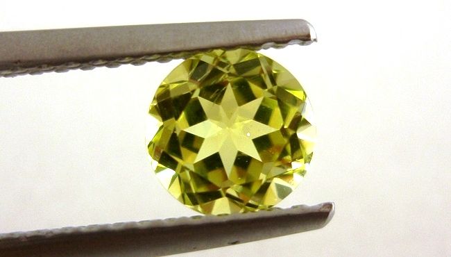 ザンビア産カナリートルマリン☆ラウンド5.5ｍｍ（ペアセット）☆1.48ct.