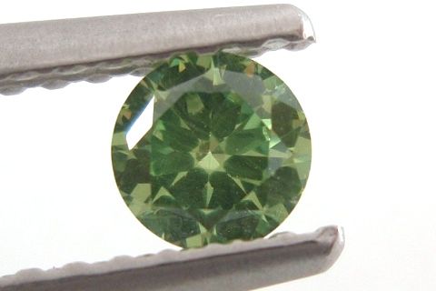 ロシア産デマントイドガーネット☆ラウンド3.8ｍｍ（ペアセット）☆0.49ct.