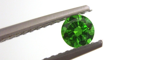 ロシア産デマントイドガーネット☆ラウンド3.8mm(ペアセット)☆0.50ct.