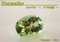 アフリカ産トルマリン☆オーバル13x10☆5.60ct.