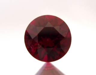 アリゾナ産パイロープガーネット☆ラウンド☆約5.0x2.6mm☆0.42ct.UP